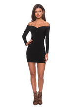 Load image into Gallery viewer, La Femme Short Dress Style 28212