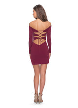 Load image into Gallery viewer, La Femme Short Dress Style 28212