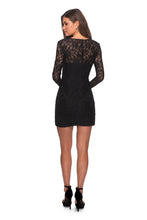 Load image into Gallery viewer, La Femme Short Dress Style 28232