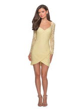 Load image into Gallery viewer, La Femme Short Dress Style 28232