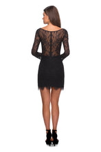 Load image into Gallery viewer, La Femme Short Dress Style 28233