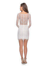Load image into Gallery viewer, La Femme Short Dress Style 28233
