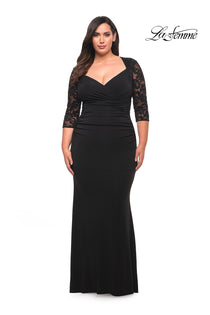 La Femme Plus Size Dress 29586