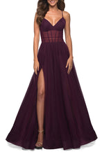 Load image into Gallery viewer, La Femme Prom Dress 30334