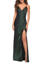 Load image into Gallery viewer, La Femme Prom Dress 30374