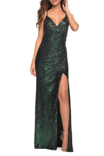 Load image into Gallery viewer, La Femme Prom Dress 30374
