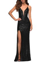 Load image into Gallery viewer, La Femme Prom Dress 30388