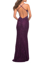 Load image into Gallery viewer, La Femme Prom Dress 30474