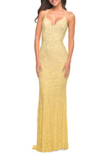 Load image into Gallery viewer, La Femme Prom Dress 30474