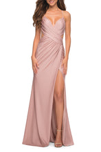 Load image into Gallery viewer, La Femme Prom Dress 30504