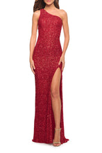 Load image into Gallery viewer, La Femme Prom Dress 30562
