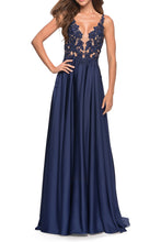 Load image into Gallery viewer, La Femme Prom Dress 30580