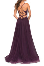 Load image into Gallery viewer, La Femme Prom Dress 30581