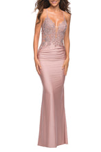 Load image into Gallery viewer, La Femme Prom Dress 30596