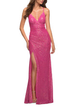 Load image into Gallery viewer, La Femme Prom Dress 30607