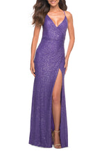 Load image into Gallery viewer, La Femme Prom Dress 30620