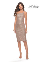 Load image into Gallery viewer, La Femme Homecoming Dress 30935