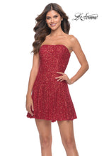 Load image into Gallery viewer, La Femme Homecoming Dress 30957